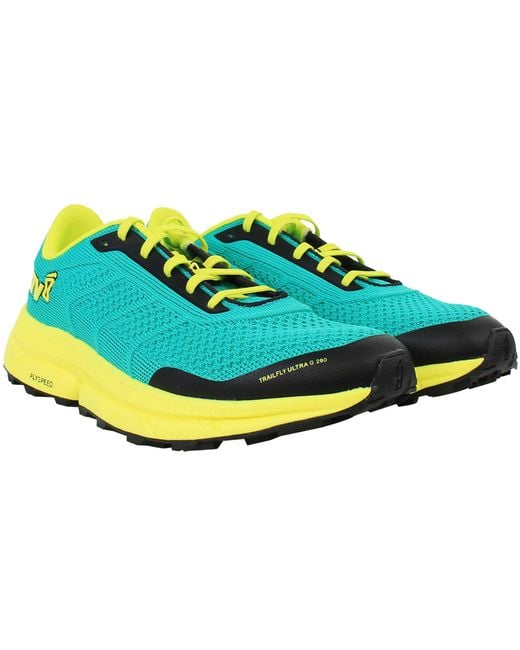 Inov-8 Blue Trailfly Ultra G 280 Running Shoes
