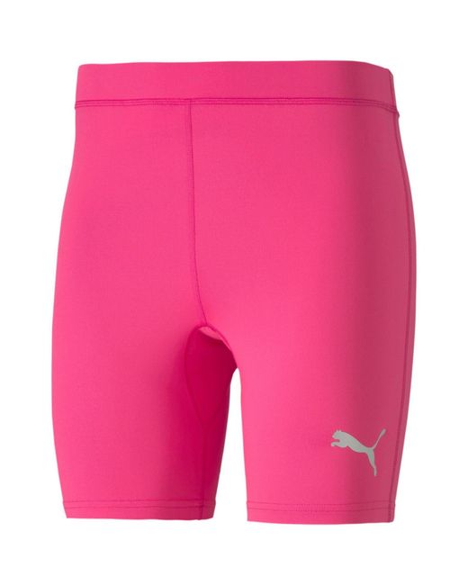 PUMA Pink Short Tights for men