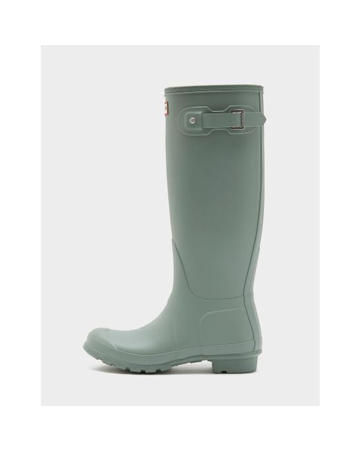 Hunter Green Womenss Original Tall Wellington Boots