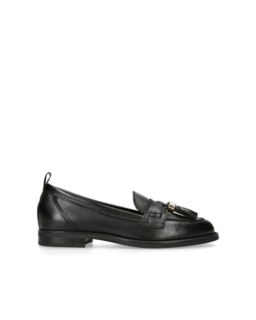 KG by Kurt Geiger Black Leather Mia Loafers