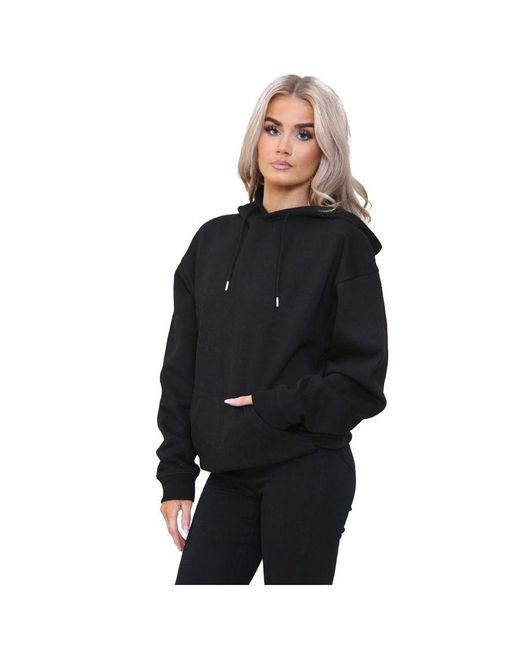 Kruze By Enzo Blue Oversized Hoodie