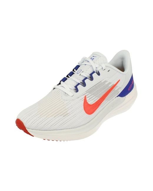 Nike Black Zoom Winflo 9 Running Trainers Sneakers Shoes Dd6203 for men