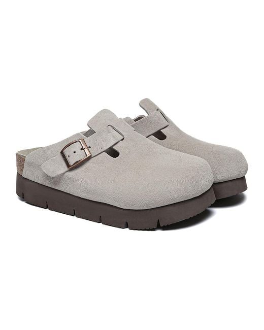 EverAu Australia Gray Ever Au Brooklyn Platform With Sole