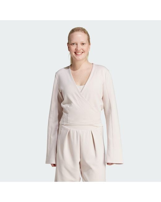 Adidas Originals Natural Yoga Cover-Up