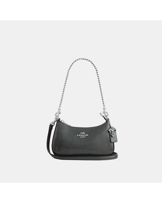 COACH White Teri Mini Crossbody Bag