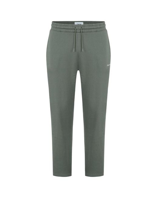 Firetrap Green Fleece Joggers (Mushroom) for men