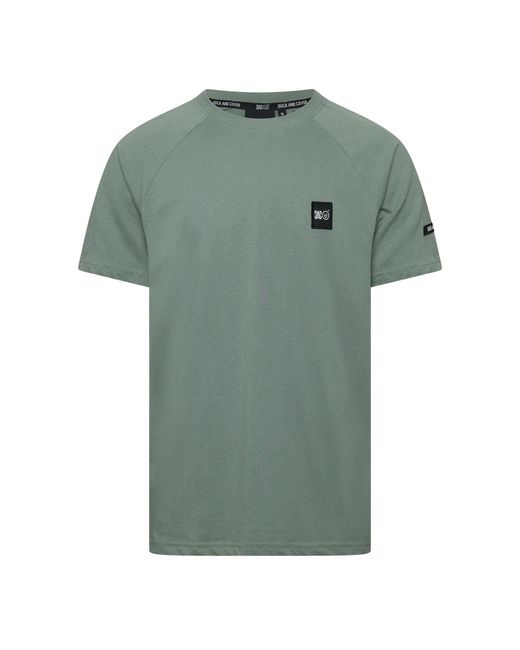 Duck and Cover Green Topfield T-Shirt for men