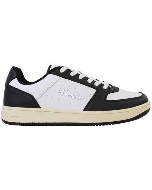 Ellesse White Panaro Cupsole Trainers for men