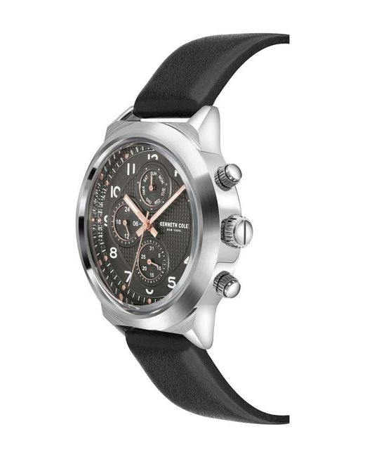 Kenneth Cole Gray Kc50884002 Dress Sport Watch for men