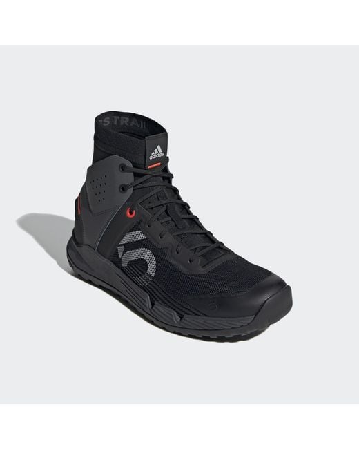 Adidas Blue Ten Trail Cross Mid Pro Mountain Bike Shoes