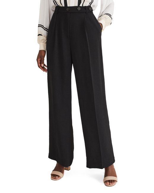 Phase Eight Black Opal Wide Leg Trouser