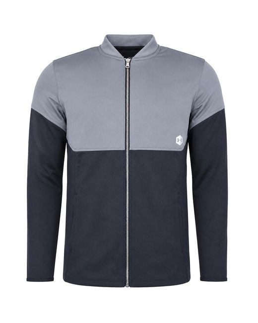 Under Armour Blue Athlete Recovery Track Jacket for men