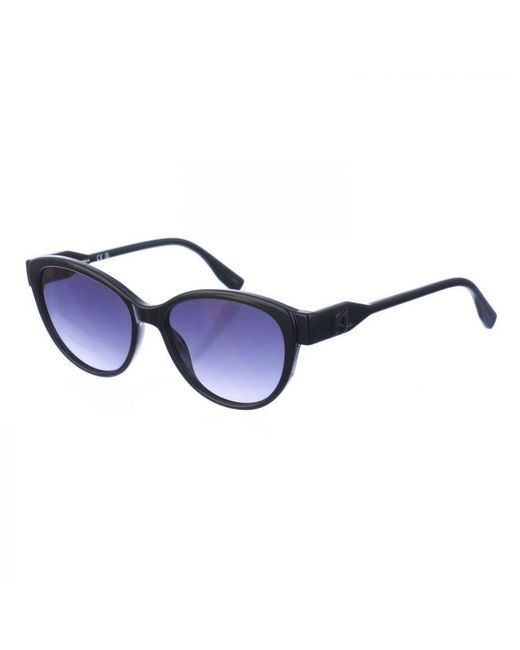 Karl Lagerfeld Blue Acetate Sunglasses With Oval Shape Kl6099S