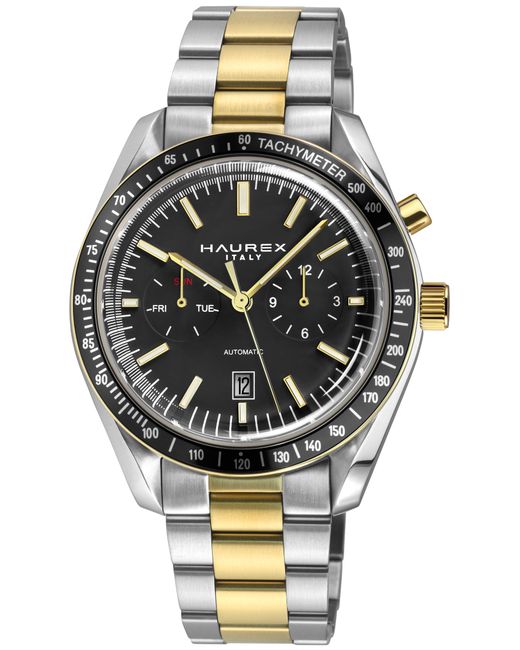 Haurex Italy Gray Missione 316L Stainless Steel Case, Bezel, Dial, Bracelet Watch for men