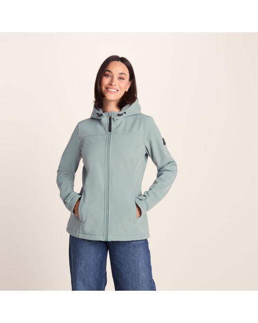 TOG24 Blue Keld Softshell Hoody Smokey