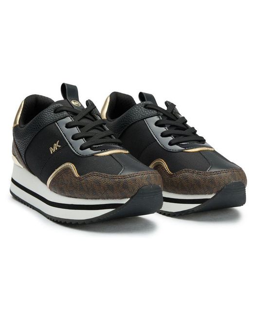Michael Kors Black Raina Trainers