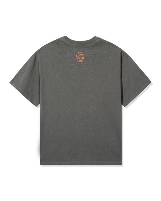 ANTI SOCIAL SOCIAL CLUB Gray Anti Social Club Assc Totaled Tee
