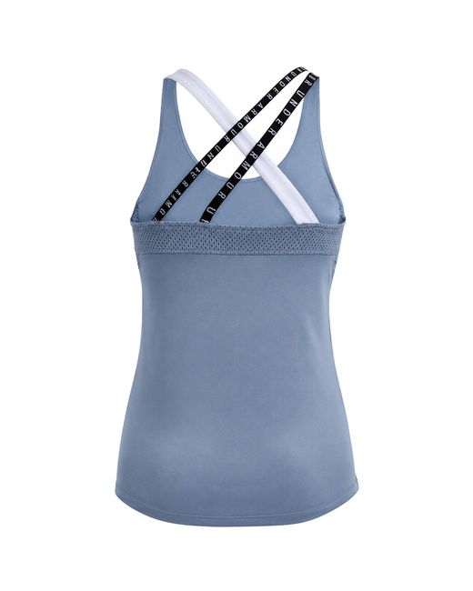 Under Armour Blue Heatgear Double Strap Vest