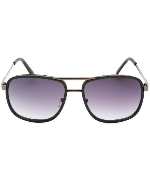 Guess Purple Gf0216 01B Sunglasses Metal for men