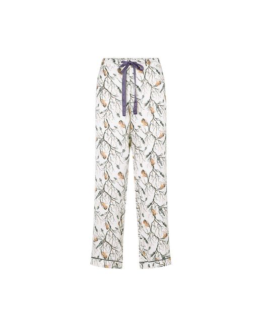 CCDK White Janet Pj Pants Ld99