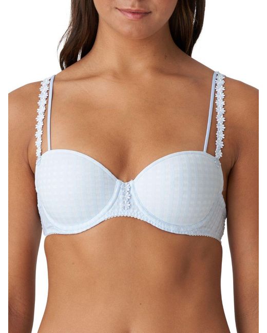 Marie Jo Blue Avero Padded Balcony Bra