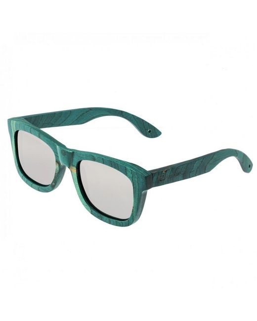 Spectrum Green Hamilton Wood Polarized Sunglasses