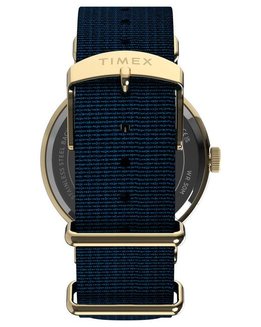 Timex Black Harry Potter X Weekender Butterbeer Watch Tw2Y76100 Fabric