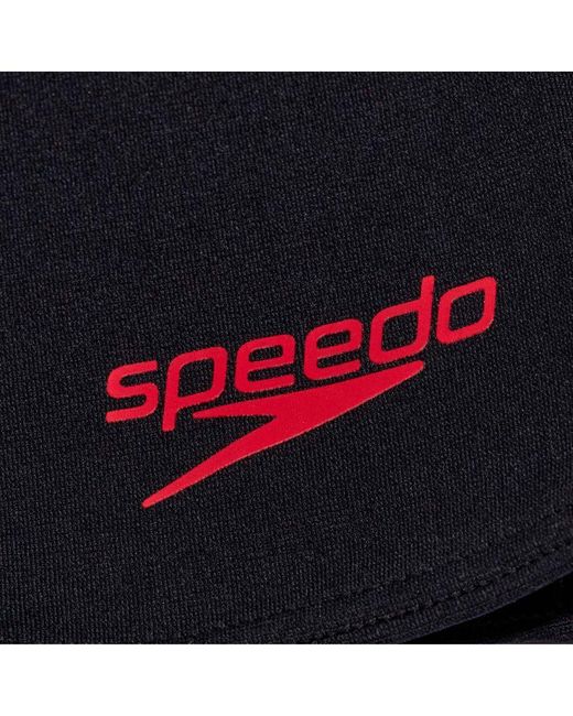 Speedo 's Hydropro Kneesuit In Black Red in het Blue