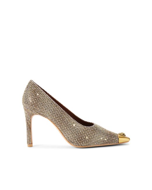 Kurt Geiger Gray Regent Court Heels