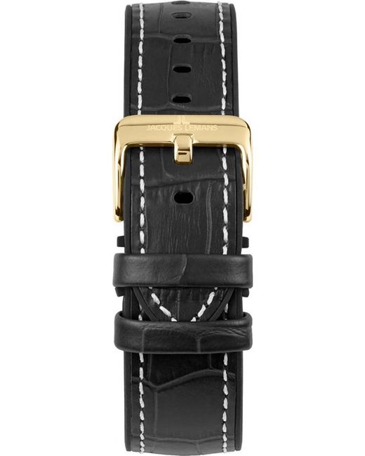 Jacques Lemans Black 1-2117Zh Liverpool Watch for men