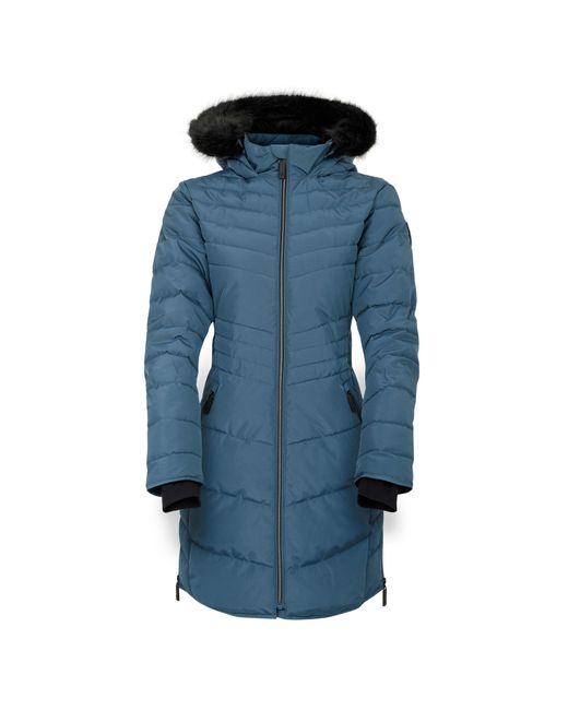 Dare 2b Blue Ladies Striking Iiii Mid Length Padded Jacket (Orion)
