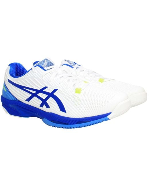 Asics Blue Solution Speed Ff 2 Tennis Shoes for men