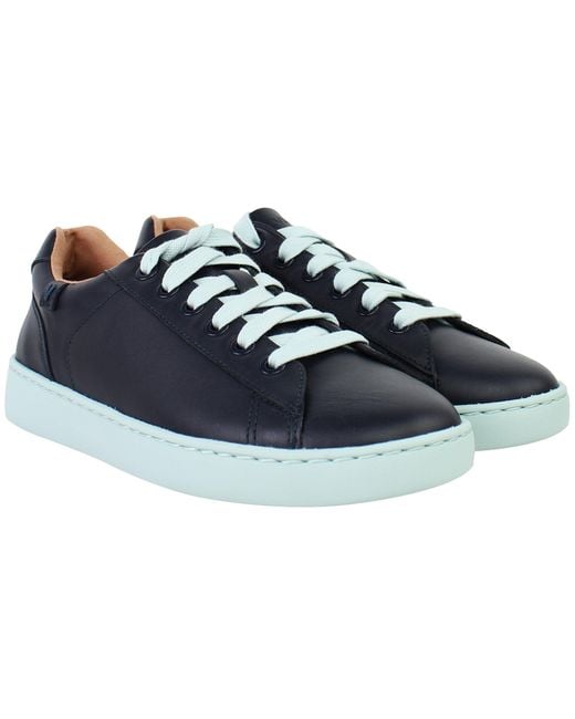 Vionic Blue Mahoney Mable Trainers Leather
