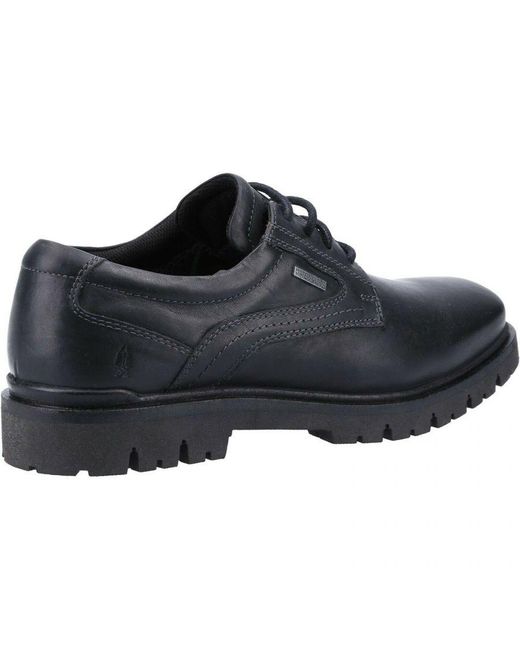 Hush Puppies Parker Leren Oxford Schoenen (zwart) in het Black voor heren