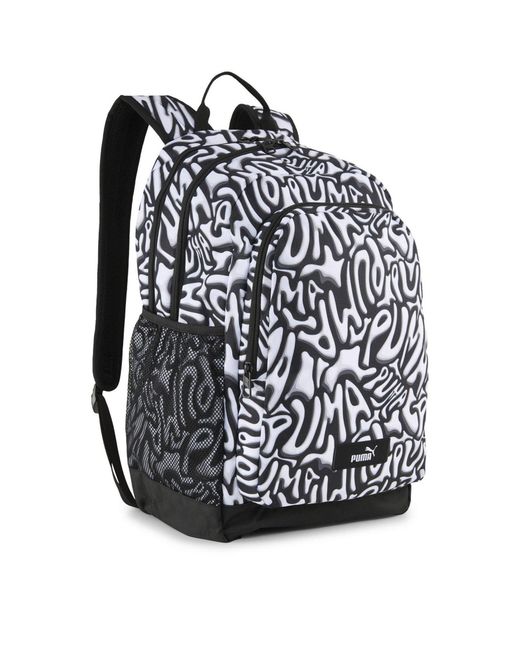 PUMA Black Accessories Academy Aop Backpack for men
