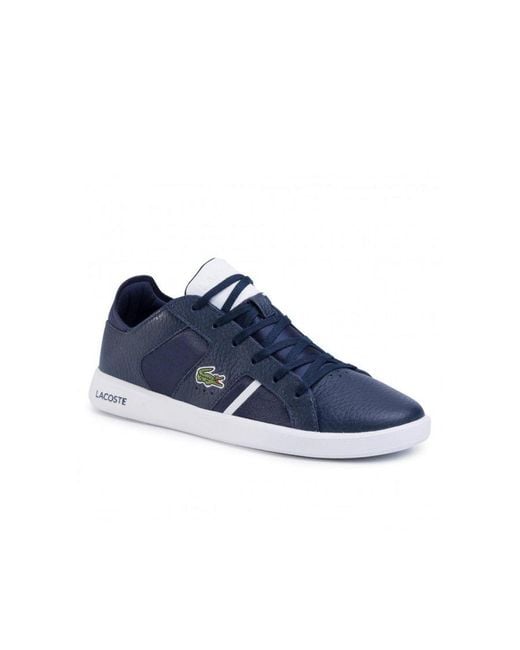 Lacoste Blue Novas 120 1 Sma Trainers Leather (Archived) for men