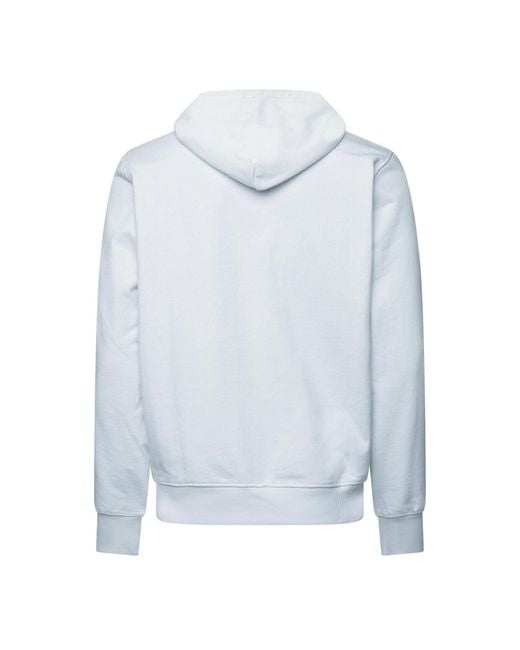 DIESEL Blue Over The Head Hoodie for men