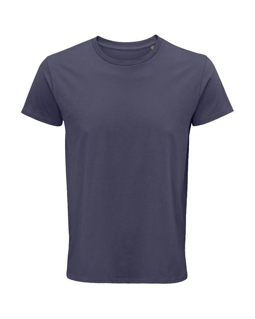 Sol's Blue Crusader Organic T-Shirt Mouse) for men