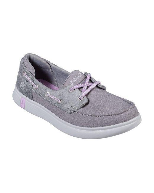 Skechers Gray Glide Ultra Slip On Shoes