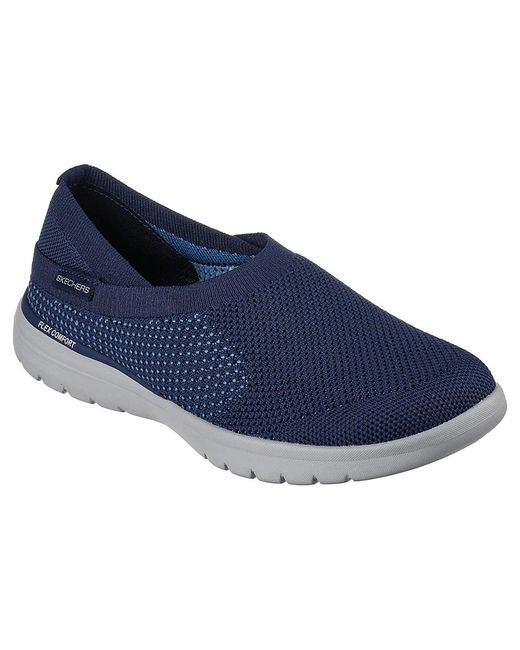 Skechers Blue On The Go Flex Shoes