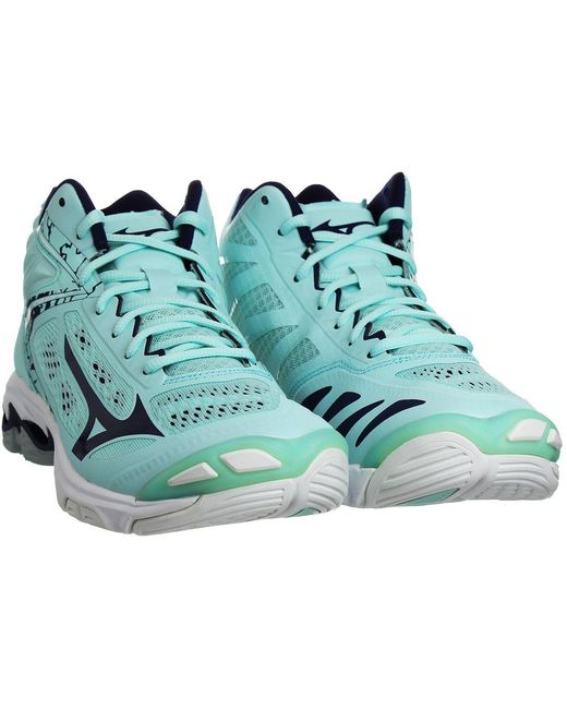 Mizuno Blue Wave Lightning Z5 Mid Light Volleyball Shoes