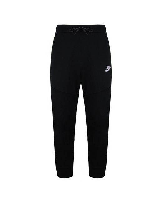 Nike Black Slim Fit Stretch Waist Logo Reflective Trim Track Pants Cu4500 Cotton for men
