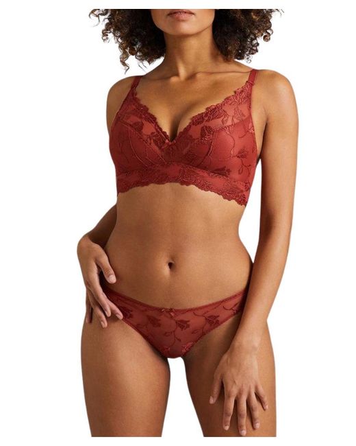 Aubade Brown Softessence Tanga