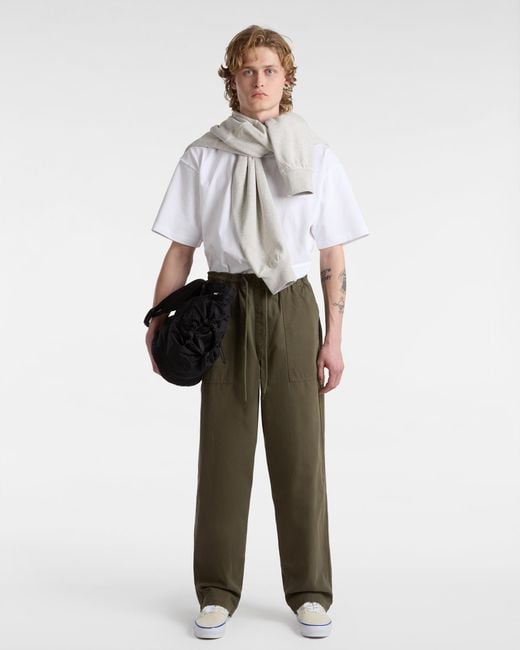 Vans Green Premium Easy Trouser for men