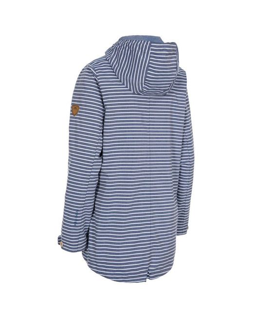 Trespass Blue Ladies Offshore Waterproof Jacket