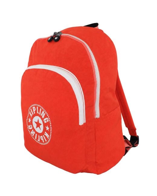 Kipling Red Curtis M Cen Backpack