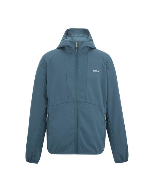 Regatta Blue Tredmoor Soft Shell Jacket (China) for men