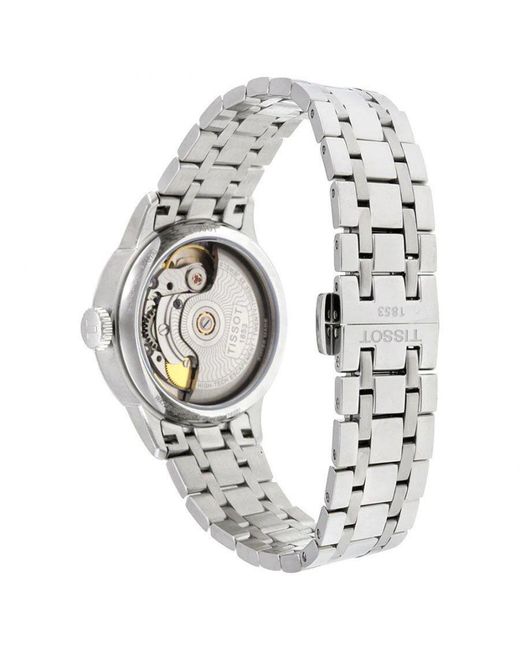 Tissot Metallic Chemin Des Tourelles Powermatic 80 Watch T0992071111800 Stainless Steel