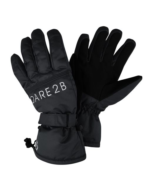 Dare 2b Black Worthy Ski Gloves for men