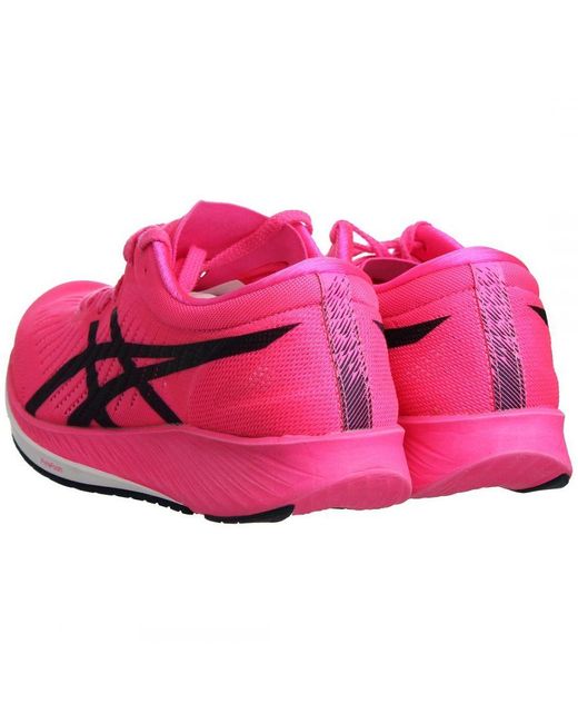 Asics Pink Metaracer Running Shoes